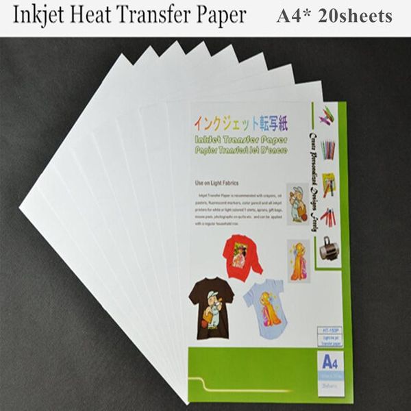 paper (a4*20pcs) light color inkjet heat transfer printing paper fabric transfer paper for cotton thermal transfer paper papel ht150p
paper (a4*20pcs) light color inkjet heat transfer printing paper fabric transfer paper for cotton thermal transfer paper papel ht150p