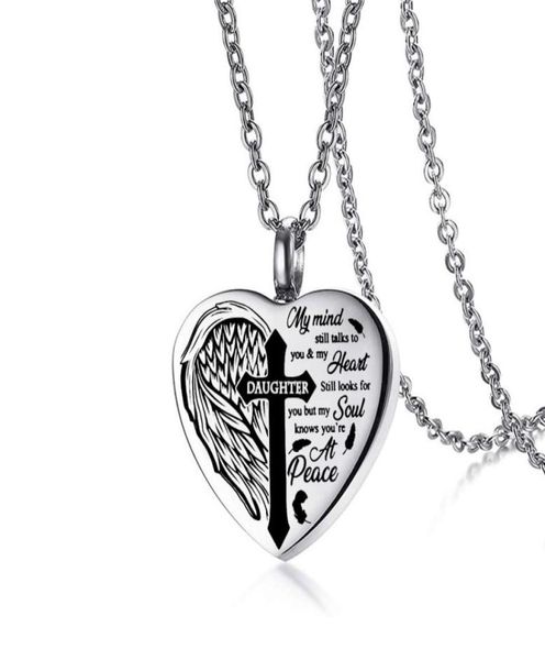 gothic cross stainless steel urn necklace angel wing heart box keepsake pendant memorial jewelry for human or pet6113791, Silver
gothic cross stainless steel urn necklace angel wing heart box keepsake pendant memorial jewelry for human or pet6113791, Silver