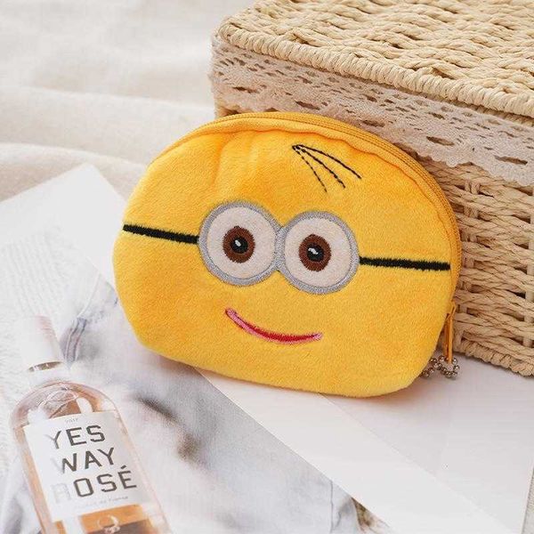 cartoon minions plush coin purse storage bag zekee cute night market stall wholesale, Red;black
cartoon minions plush coin purse storage bag zekee cute night market stall wholesale, Red;black