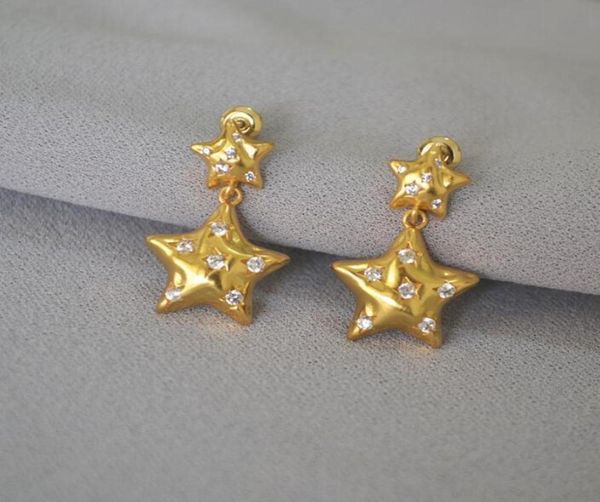dangle chandelier unique design vintage matte brass sparkling zircon women stars stud earrings golden shiny rhinestone highend 7924210, Silver
dangle chandelier unique design vintage matte brass sparkling zircon women stars stud earrings golden shiny rhinestone highend 7924210, Silver
