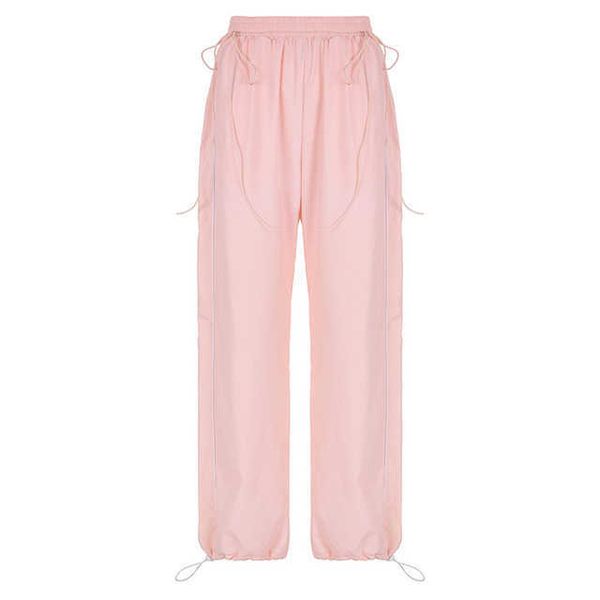 cargo pants women 2023 new fashion streetwear loose elastic waist sweatpants chic lace-up straight wide leg pants women, White;black
cargo pants women 2023 new fashion streetwear loose elastic waist sweatpants chic lace-up straight wide leg pants women, White;black