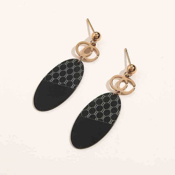2023 new designer jewelry bracelet necklace ring stainless steel acrylic earrings personalized earrings for women, Golden
2023 new designer jewelry bracelet necklace ring stainless steel acrylic earrings personalized earrings for women, Golden