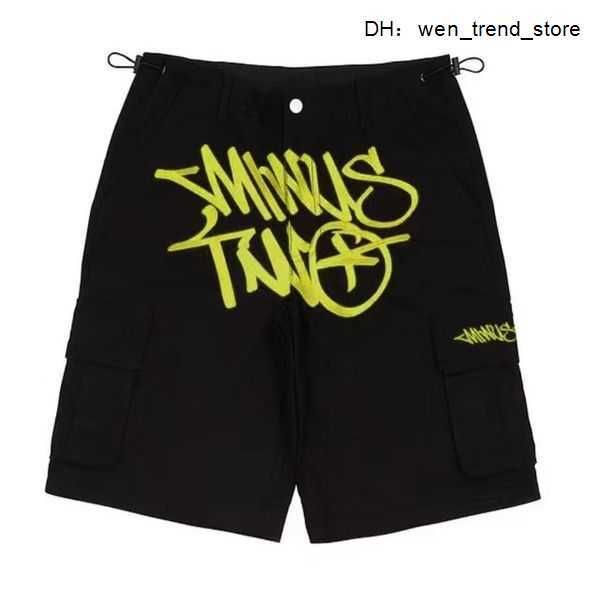 men's shorts minus two cargo harajuku casual loose punk rock straight wide leg trouser streetwear y2k short retro street trend overalls, White;black
men's shorts minus two cargo harajuku casual loose punk rock straight wide leg trouser streetwear y2k short retro street trend overalls, White;black