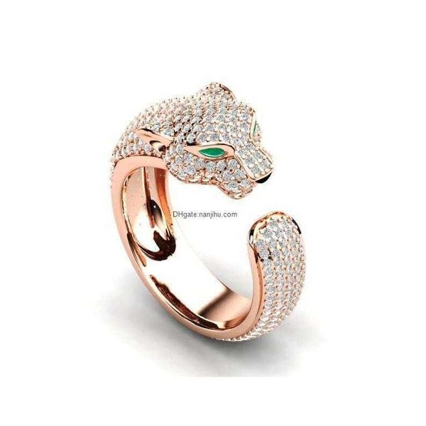 designer luxury cait brand tier dominant fashion leopard head full diamond men's and women's opening creative personality small cr, Silver
designer luxury cait brand tier dominant fashion leopard head full diamond men's and women's opening creative personality small cr, Silver