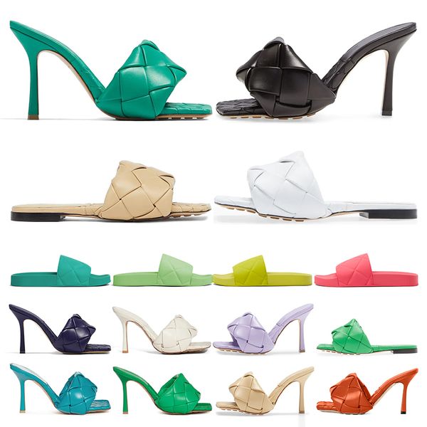 designer women slippers flat slides bottega sandals woven intrecciato nappa square sules shoes ladies wedding high bottega heels thin pumps, Black
designer women slippers flat slides bottega sandals woven intrecciato nappa square sules shoes ladies wedding high bottega heels thin pumps, Black