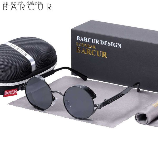 barcur retro round steampunk design sunglasses women polarized men sun glasses mirror eyewear night vision trend styles uv400 l230523, White;black
barcur retro round steampunk design sunglasses women polarized men sun glasses mirror eyewear night vision trend styles uv400 l230523, White;black