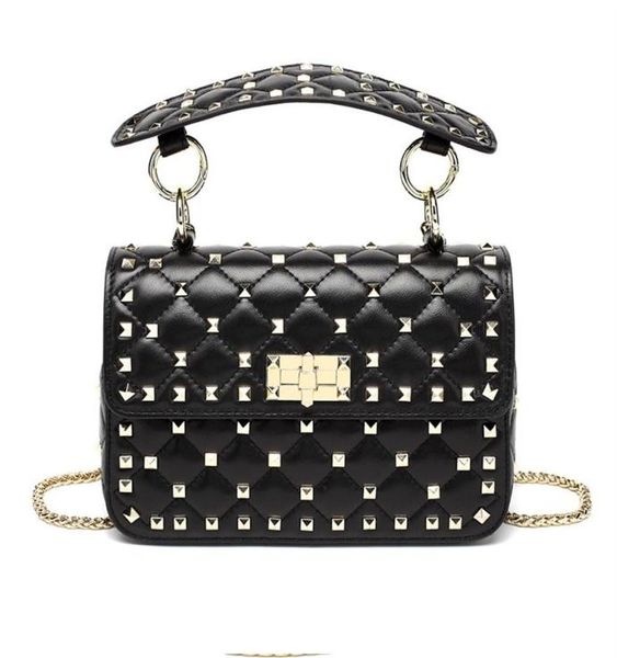 fashion genuine leather rivet shoulder bags for women 100 sheepskin ladies fashion chain crossbody bag designer181m8058113
fashion genuine leather rivet shoulder bags for women 100 sheepskin ladies fashion chain crossbody bag designer181m8058113