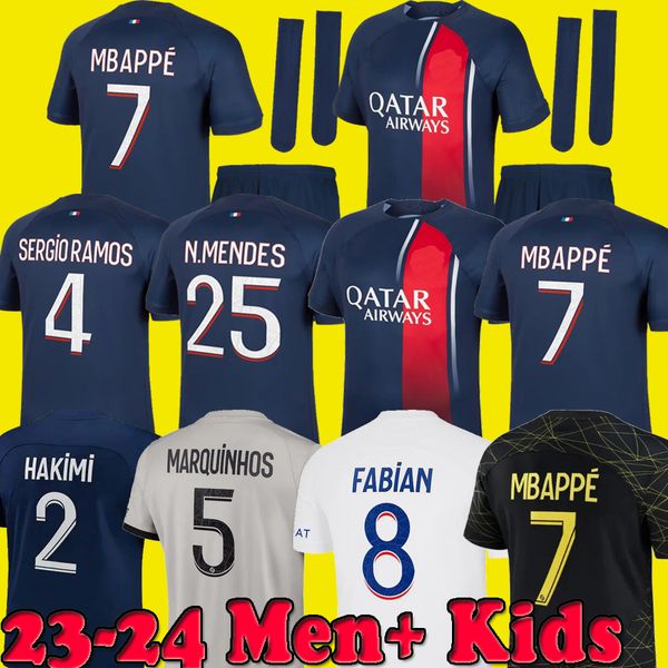 mbappe hakimi soccer jersey vitinha n.mendes 22 23 24 maillots de football 2023 2024 marquinhos verratti psgs men kids kit shirt uniforms ho, Black;yellow
mbappe hakimi soccer jersey vitinha n.mendes 22 23 24 maillots de football 2023 2024 marquinhos verratti psgs men kids kit shirt uniforms ho, Black;yellow