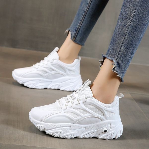 women platform flat mesh sneakers ladies summer breathable walking running sport outdoor shoes height increasing casual shoes, Black
women platform flat mesh sneakers ladies summer breathable walking running sport outdoor shoes height increasing casual shoes, Black