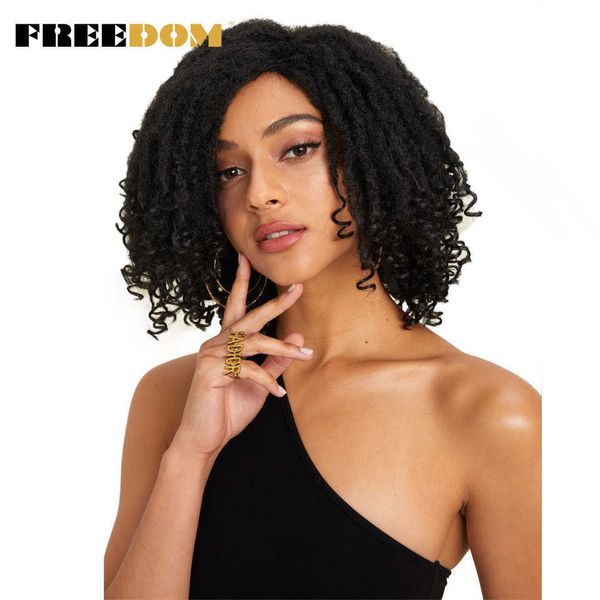 women afro kinky curly wigs for black women synthetic dreadlock wigs omber short black red brown cosplay wigs high temperature 230524, Black;brown
women afro kinky curly wigs for black women synthetic dreadlock wigs omber short black red brown cosplay wigs high temperature 230524, Black;brown