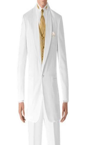 white and gold wedding tuxedos for groom men suits shawl lapel 3 piece custom made jacket pants waistcoat latest style wh0789016666, Black;gray
white and gold wedding tuxedos for groom men suits shawl lapel 3 piece custom made jacket pants waistcoat latest style wh0789016666, Black;gray