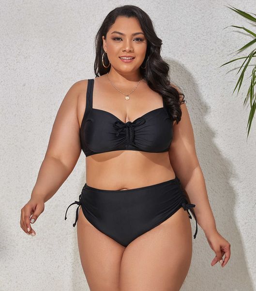 split swimsuit women's new bikini swimming bra triangle swimsuit without steel support, White;black
split swimsuit women's new bikini swimming bra triangle swimsuit without steel support, White;black