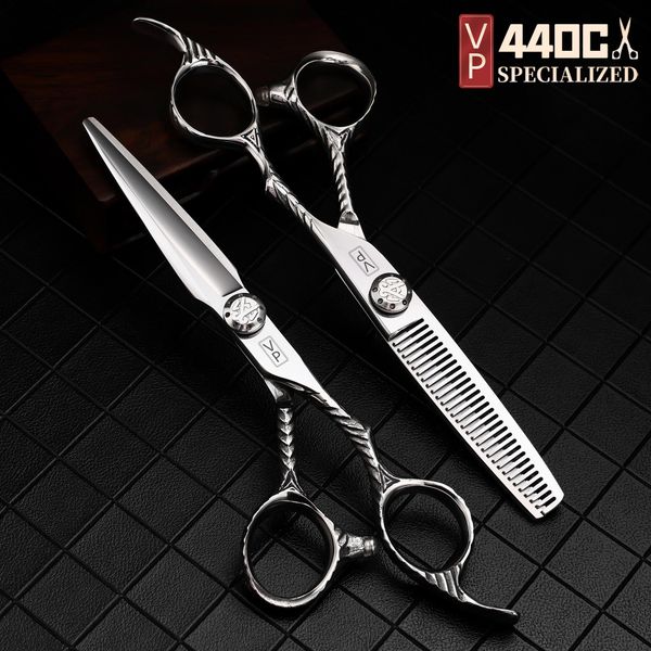 shears vp professional barber scissors thinning hairdressing shears 6.0inch haircut scissors set hair cutting styling tools hairdresser
shears vp professional barber scissors thinning hairdressing shears 6.0inch haircut scissors set hair cutting styling tools hairdresser