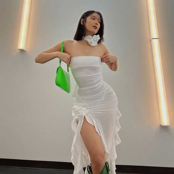 mesh see through dress for women 2023 new fashion ruffles floral asymmetrical strapless dresses chic summer dress, Black;gray
mesh see through dress for women 2023 new fashion ruffles floral asymmetrical strapless dresses chic summer dress, Black;gray