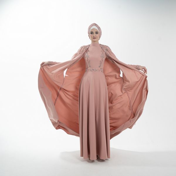 islamic 2 piece abaya evening dress with cloak luxury pink beaded long sleeve prom gown elegant engagement robe de mariage 2023 vestidos de, Black;red
islamic 2 piece abaya evening dress with cloak luxury pink beaded long sleeve prom gown elegant engagement robe de mariage 2023 vestidos de, Black;red