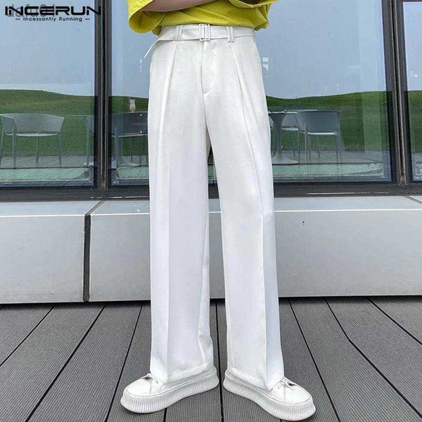 men's pants incerun 2023 men pants solid korean style joggers loose straight trousers men with belt streetwear fashion casual pants s-5, Black
men's pants incerun 2023 men pants solid korean style joggers loose straight trousers men with belt streetwear fashion casual pants s-5, Black