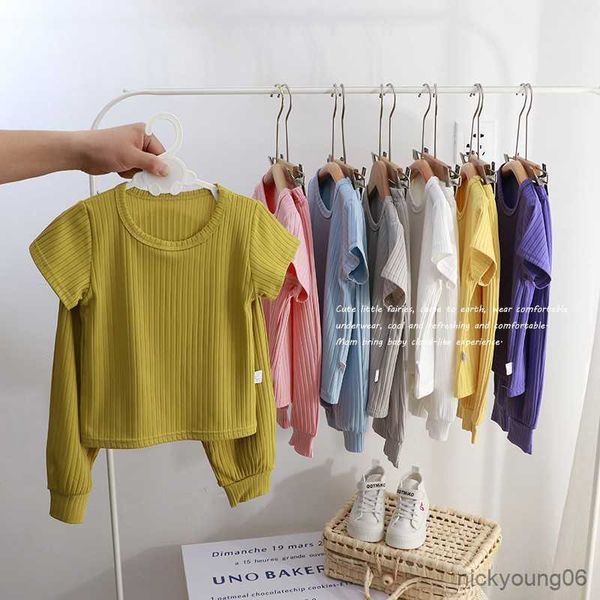 clothing sets 2023 style new summer baby girl home set costume pajamas t-shirts and pants wear outfits, White
clothing sets 2023 style new summer baby girl home set costume pajamas t-shirts and pants wear outfits, White