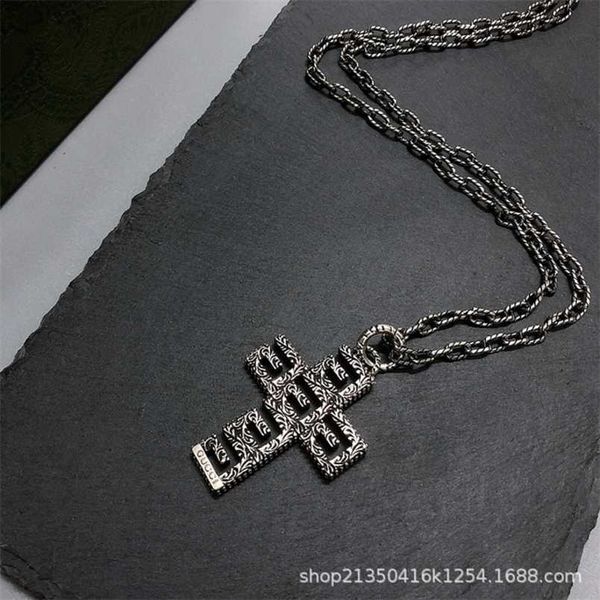20% off 2023 new designer jewelry bracelet necklace ring ancient cross 925 made old sculpture pattern square twist chain all match necklace., Silver
20% off 2023 new designer jewelry bracelet necklace ring ancient cross 925 made old sculpture pattern square twist chain all match necklace., Silver