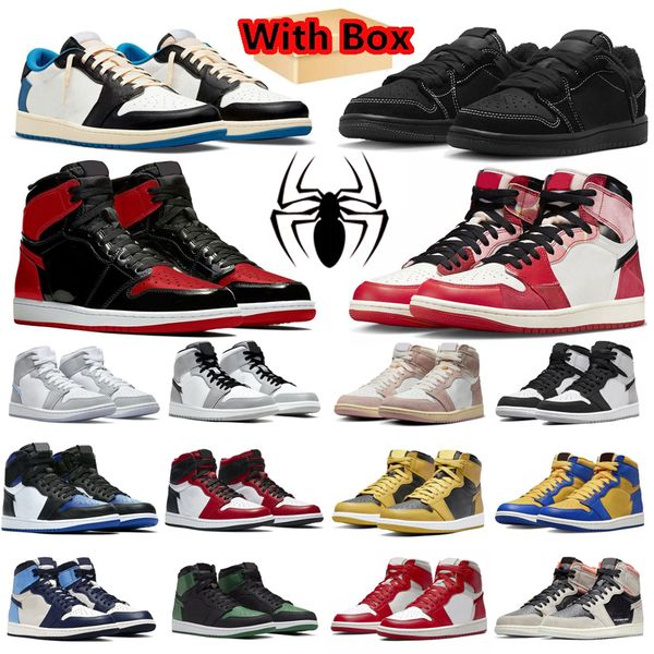 jumpman 1 1s mens basketball shoes spider verse lucky green university blue bred patent dark mocha men women sports sneakers
jumpman 1 1s mens basketball shoes spider verse lucky green university blue bred patent dark mocha men women sports sneakers