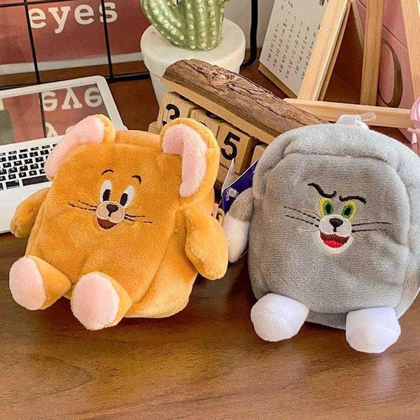 cat and mouse plush coin purse hanging piece pendant doll for apple huawei bluetooth headset package storage bag, Red;black
cat and mouse plush coin purse hanging piece pendant doll for apple huawei bluetooth headset package storage bag, Red;black