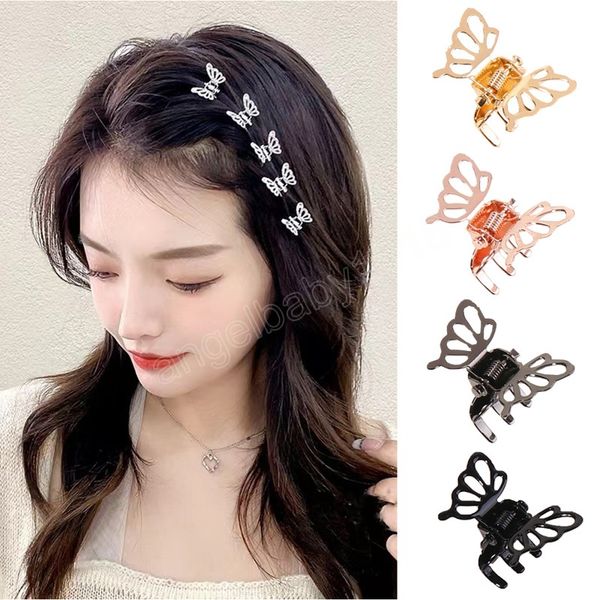 hollowed butterfly small grab clip solid color all-match mini metal butterfly hair clip alloy little hair claw clip, Slivery;white
hollowed butterfly small grab clip solid color all-match mini metal butterfly hair clip alloy little hair claw clip, Slivery;white