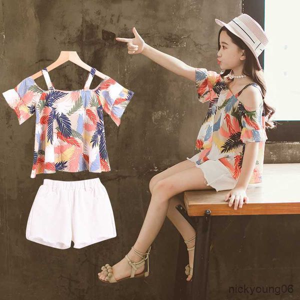 clothing sets teenagers girl clothes summer print sling t-shirts denim shorts 2pcs suits for teens girls casual, White
clothing sets teenagers girl clothes summer print sling t-shirts denim shorts 2pcs suits for teens girls casual, White