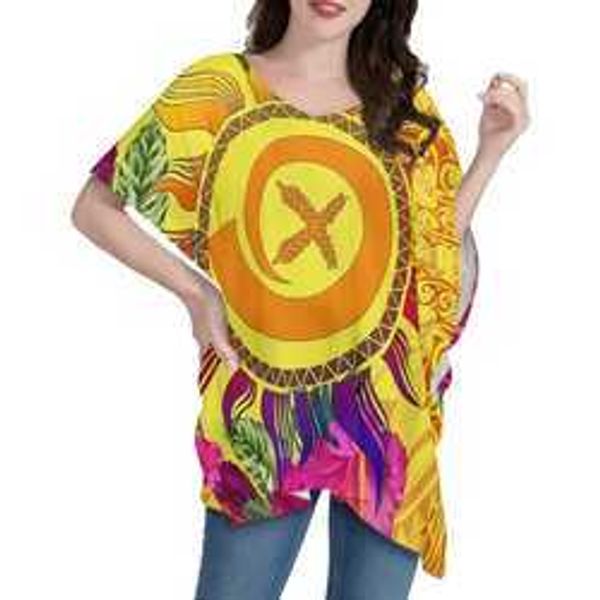 selling ladies black pullover blouse v neck loose custom gold polynesian tribal tattoos poncho women's clothing ji, White
selling ladies black pullover blouse v neck loose custom gold polynesian tribal tattoos poncho women's clothing ji, White