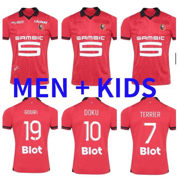 rennes 23 24 stade rennais fc soccer jerseys doku terrier bourigeaud guirassy camavinga aguerd niang 2023 2024 maillots de foot men kids kit, Black;yellow
rennes 23 24 stade rennais fc soccer jerseys doku terrier bourigeaud guirassy camavinga aguerd niang 2023 2024 maillots de foot men kids kit, Black;yellow