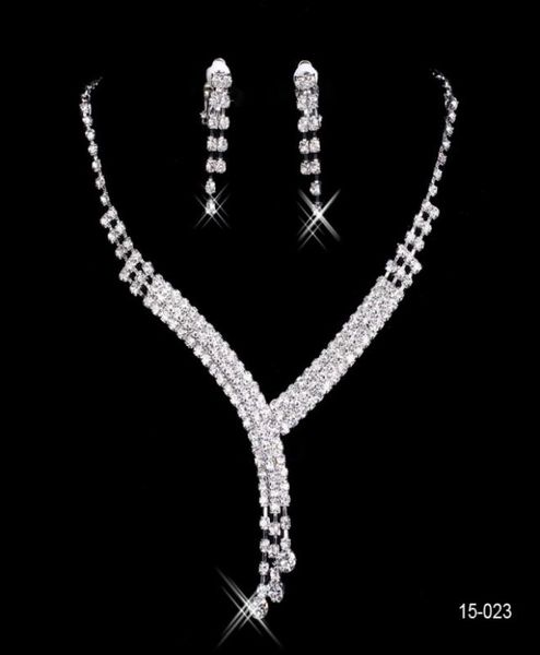 15023 sparkly silver sets bride wedding pageant rhinestone necklace earrings jewelry sets for party bridal jewelry3644304, White
15023 sparkly silver sets bride wedding pageant rhinestone necklace earrings jewelry sets for party bridal jewelry3644304, White
