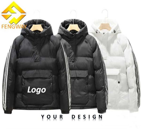 fengway custom winter loose pullover down jacket thicken puffer hooded jacket fashion men side striped bubble coat h, Black
fengway custom winter loose pullover down jacket thicken puffer hooded jacket fashion men side striped bubble coat h, Black
