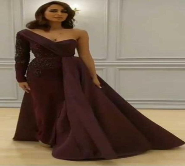 2017 middle east evening dresses burgundy prom dresses with asymmetrical long sleeve and thigh high split with overskirt pageant d9966743, Black
2017 middle east evening dresses burgundy prom dresses with asymmetrical long sleeve and thigh high split with overskirt pageant d9966743, Black