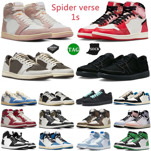 3 days washed pink 1 1s basketball shoes for mens womens low high spider verse skyline lost found fragment reverse dark mocha sneakers 36-47
3 days washed pink 1 1s basketball shoes for mens womens low high spider verse skyline lost found fragment reverse dark mocha sneakers 36-47