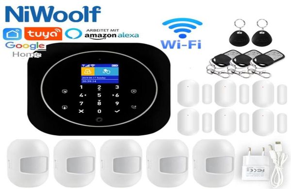 home alarm system wifi gsm alarm intercom remote control autodial 433mhz detectors ios android tuya app control touch keyboard y129107219
home alarm system wifi gsm alarm intercom remote control autodial 433mhz detectors ios android tuya app control touch keyboard y129107219