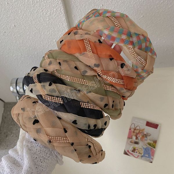 fashion fairy mesh hair hoops rhinestone net yarn head hoops for girl women woven plaid print hairbands hair accessories ins, Slivery;white
fashion fairy mesh hair hoops rhinestone net yarn head hoops for girl women woven plaid print hairbands hair accessories ins, Slivery;white