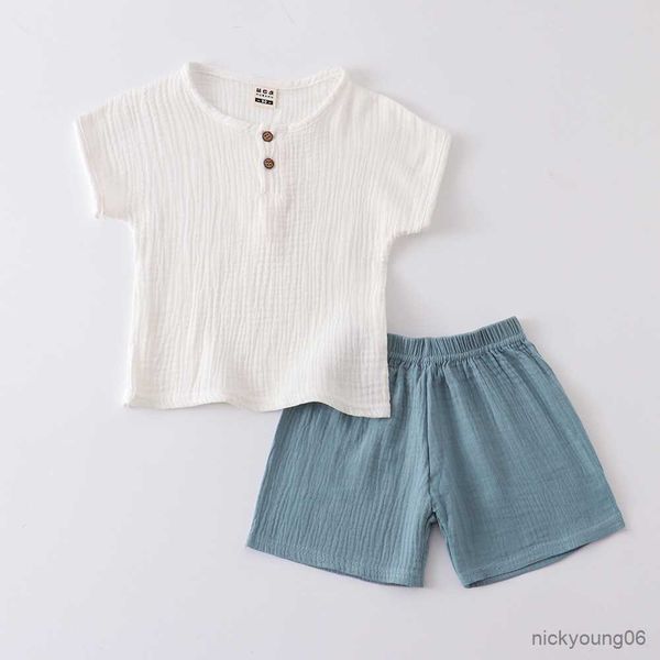 clothing sets boys girls summer outfits clothes baby muslin cotton short sleeves shirt shorts suits children ndpants 2pcs 0-6t, White
clothing sets boys girls summer outfits clothes baby muslin cotton short sleeves shirt shorts suits children ndpants 2pcs 0-6t, White