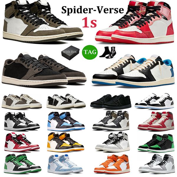 1s basketball shoes men women spider-verse 1 low olive reverse mocha lost found chicago bred patent luck green mens trainer sports sneakers
1s basketball shoes men women spider-verse 1 low olive reverse mocha lost found chicago bred patent luck green mens trainer sports sneakers