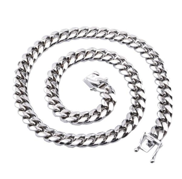 10mm heavy necklace stainless steel miami link curb cuban chain mens necklace male party jewelry accessories stylish beautiful7621887, Silver
10mm heavy necklace stainless steel miami link curb cuban chain mens necklace male party jewelry accessories stylish beautiful7621887, Silver