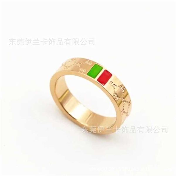2023 new designer jewelry bracelet necklace ring couple simple titanium steel red green two-color, Silver
2023 new designer jewelry bracelet necklace ring couple simple titanium steel red green two-color, Silver