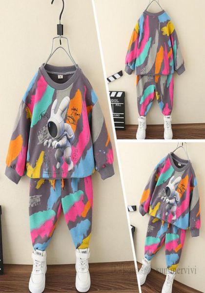 autumn boys colorful graffiti clothing sets kids space rabbit printed long sleeve pullover sweatshirtlaceup belt pants 2pcs chil6119314, White
autumn boys colorful graffiti clothing sets kids space rabbit printed long sleeve pullover sweatshirtlaceup belt pants 2pcs chil6119314, White
