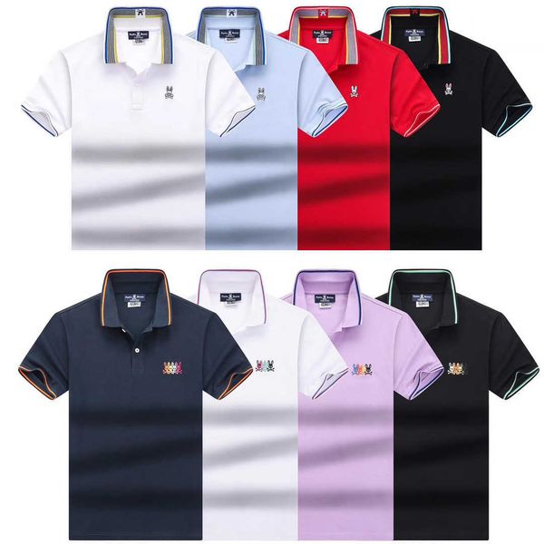 psycho bunny designer men's polo shirts 2023 summer trend fashion luxury brand sports short sleeve casual loose classic business tees 1, White;black
psycho bunny designer men's polo shirts 2023 summer trend fashion luxury brand sports short sleeve casual loose classic business tees 1, White;black