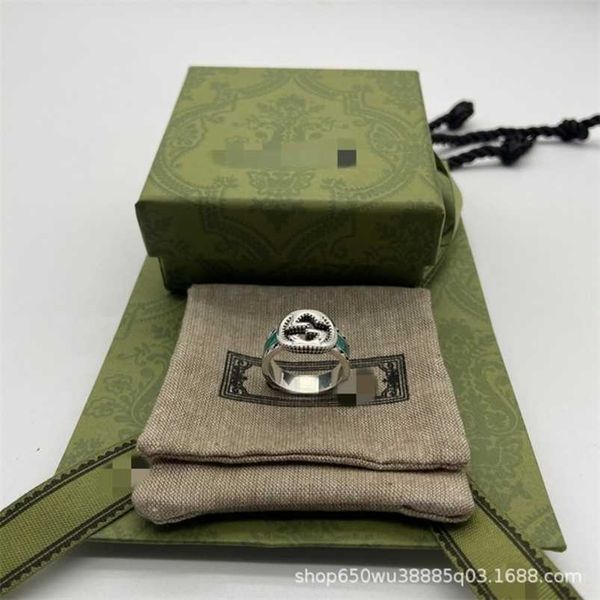 2023 new designer jewelry bracelet necklace ring 925 ancient green enamel trend hip hop hollowed out couple, Silver
2023 new designer jewelry bracelet necklace ring 925 ancient green enamel trend hip hop hollowed out couple, Silver