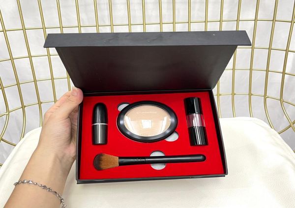 makeup sets 3pcs double gleam lipglaze rouge lipstick highlighter pressed powder with brush cosmetics concealer kit3002209
makeup sets 3pcs double gleam lipglaze rouge lipstick highlighter pressed powder with brush cosmetics concealer kit3002209