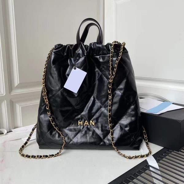 new 22 cc genuine leather backpack style handbags double chain school bag womens back pack shoulder travel fashion book bags men trunk clutc
new 22 cc genuine leather backpack style handbags double chain school bag womens back pack shoulder travel fashion book bags men trunk clutc