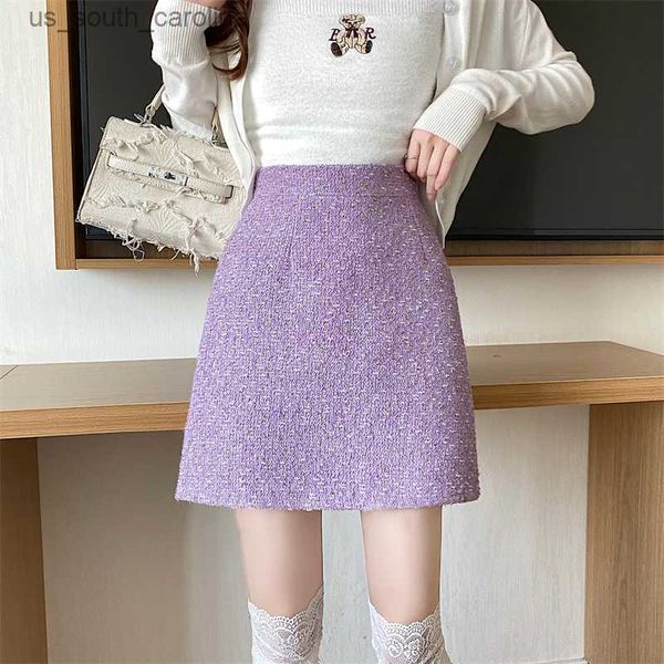purple tweed skirts women pencil bodycon high waist skirts vintage autumn winter slim korean elegant short mini skirt white o317 l230522, Black
purple tweed skirts women pencil bodycon high waist skirts vintage autumn winter slim korean elegant short mini skirt white o317 l230522, Black
