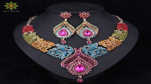 fashion bridal jewelry sets wedding necklace earring for brides party accessories gold color crystal indian women decoration8161755, Slivery;golden
fashion bridal jewelry sets wedding necklace earring for brides party accessories gold color crystal indian women decoration8161755, Slivery;golden