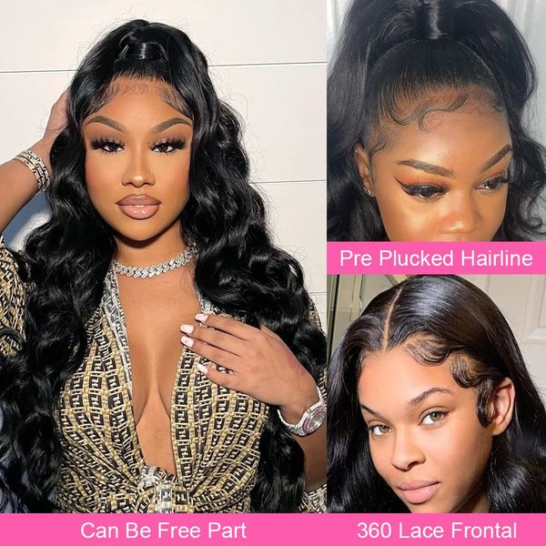 13x4 13x6 body wave lace front wig 30 inch transparent lace frontal wig 4x4 closure wig wet and wavy human hair lace, Black;brown
13x4 13x6 body wave lace front wig 30 inch transparent lace frontal wig 4x4 closure wig wet and wavy human hair lace, Black;brown