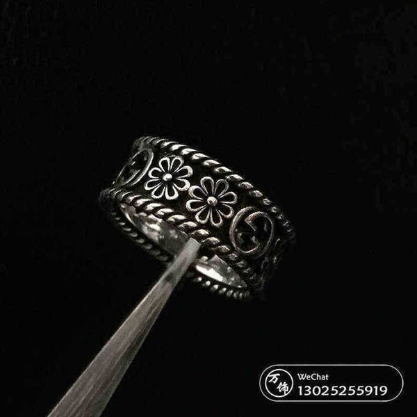 designer jewelry bracelet necklace accessories daisy flower hollowed out narrow couple pair men's women's same ring high quality, Silver
designer jewelry bracelet necklace accessories daisy flower hollowed out narrow couple pair men's women's same ring high quality, Silver