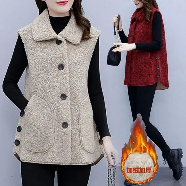 vests 2022 new autumn winter vest jackets women's fashion waistcoat ladies thickened outwear warm sleeveless coat female overcoat, Black;white
vests 2022 new autumn winter vest jackets women's fashion waistcoat ladies thickened outwear warm sleeveless coat female overcoat, Black;white