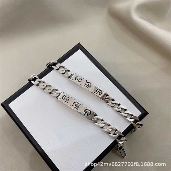 2023 new designer jewelry bracelet necklace ring skull elf couple bracelet hip hop punk men's women's card, Black
2023 new designer jewelry bracelet necklace ring skull elf couple bracelet hip hop punk men's women's card, Black