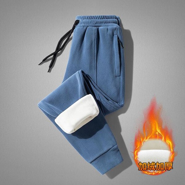 pants casual pants winter thickened clothing fleece sweatpants men's warm loose large size doublesided outdoor solid color windproof, Black
pants casual pants winter thickened clothing fleece sweatpants men's warm loose large size doublesided outdoor solid color windproof, Black